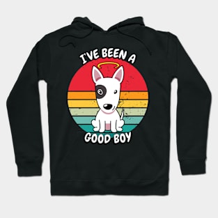 Cute terrier dog is a good boy Hoodie